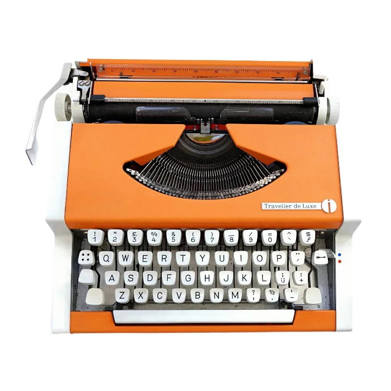 Collectible Vintage Tools - Deutsche mechanische Vintage-Schreibmaschine Retro Olympia Englisch