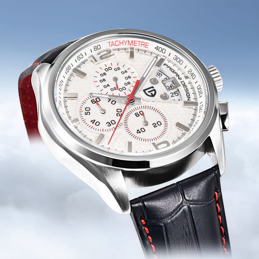 Vintage Collectible Watches - PAGANI DESIGN Top Outdoor Vintage Sportuhr