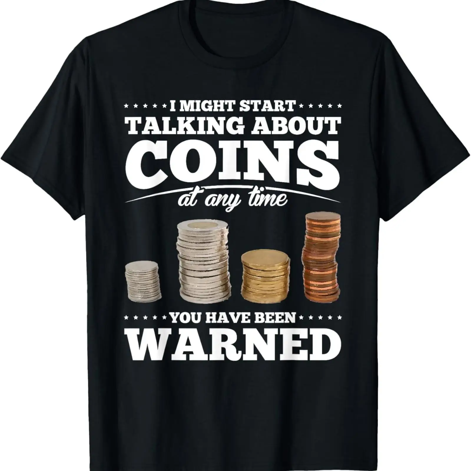 Collectible Vintage T Shirts - Münzsammler-T-Shirt mit lustigem Sammler-Motiv, Vintage-Stil, gewaschen,